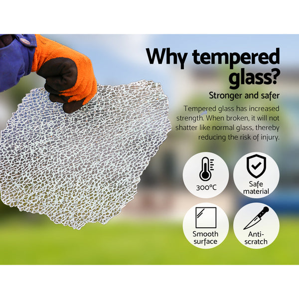 Gardeon 5Pc Outdoor Furniture Sofa Set Wicker Garden Patio Pool Lounge Patio Furniture Sets