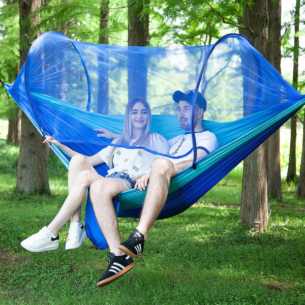 Fully Automatic Quick Opening Hammock With Mosquito Net Hammocks