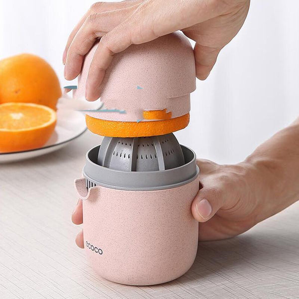 Manual Hand Fruit Juicer Rotating Squeezer Kitchen Gadget