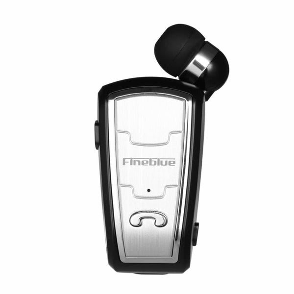 Fineblue Wireless Bt In Ear Headphones With Microphone Black Headsets