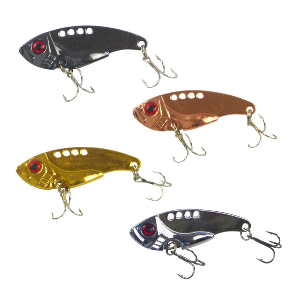 Finesse Metal Blade Gold Flash 55Mm 2 Pack Baits & Lures