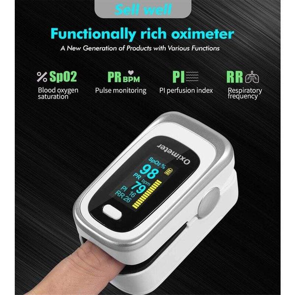 Fingertip Heart Rhythm Rate Measuring Sp O2 Saturation Oled Digital Display Oximeters