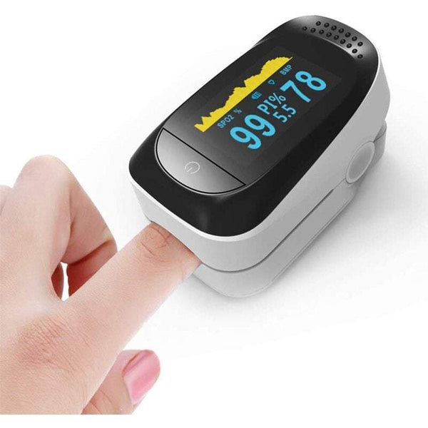 Fingertip Oximeter Clip Pulse Oximetry Monitor Heart Rate Sleep Monitoring Rosegold