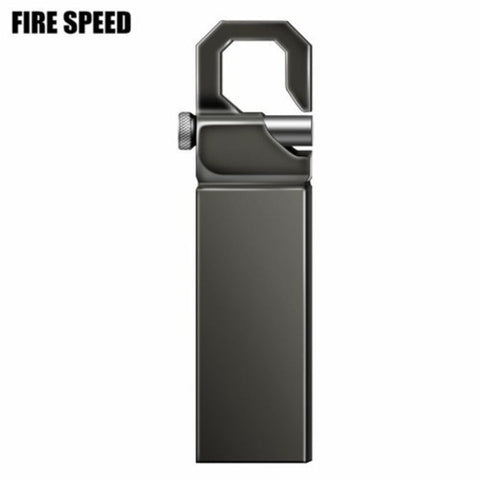 Fire Speed Usb 2.0 Metal Flash Drive 4Gb / 8Gb 16Gb 32Gb 64Gb 128Gb Pen Gray