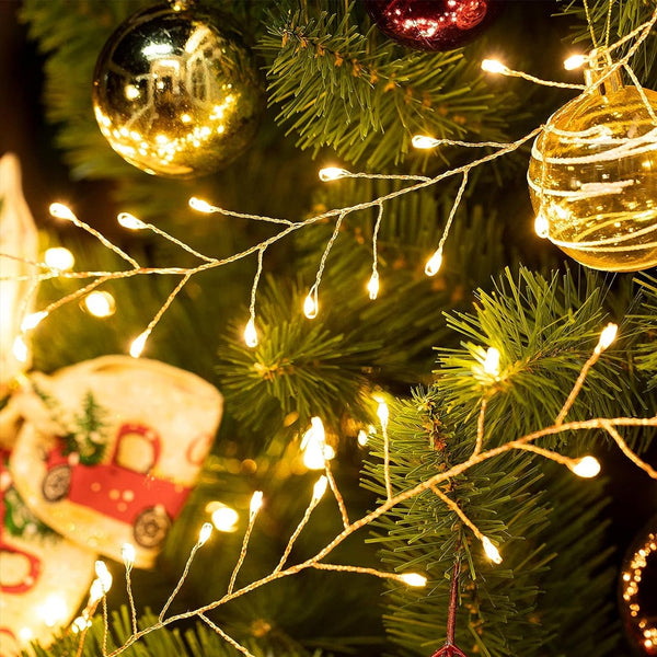 Firecracker Starry 8 Modes Led Fairy Twinkle For Christmas String Lights