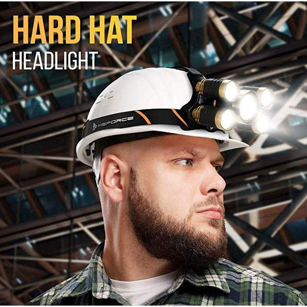 Outdoor Lighting Fishing Lamp 12000 Lumen Ultra Bright 5 T6 Led Headlight Usb Rechargeable Flashlight 4 Modes Waterproof Zoomable Work For Outdoors Ho