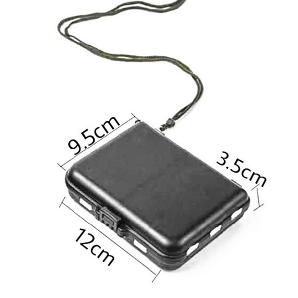 Fishing Accessories Storage Box With Hand Rope Hook Organizer For Gear Large Line Tools & Accessories