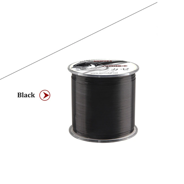 500M Super Strong Nylon Fishing Line Main Fly Accessory Black 4.0 Fishing Lines & Leaders