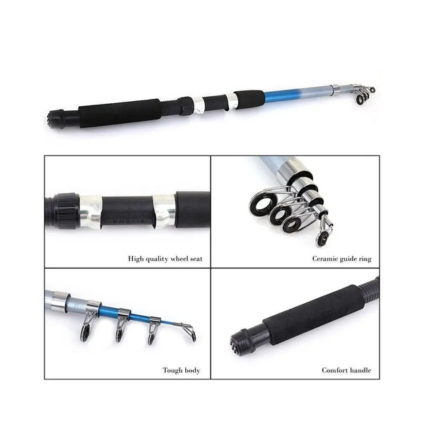 Fishing Reel Rod Combo Set 02 Rod & Reel Combos