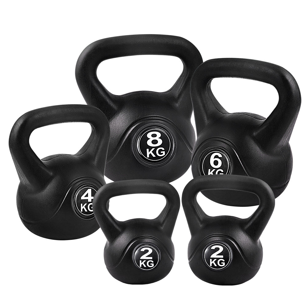 22Kg Kettlebell Set Bell Bells Kit Weight Fitness Exercise Kettlebells