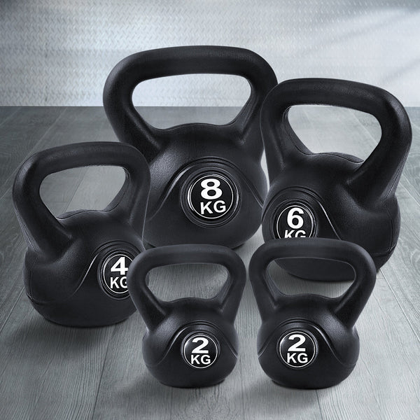 22Kg Kettlebell Set Bell Bells Kit Weight Fitness Exercise Kettlebells