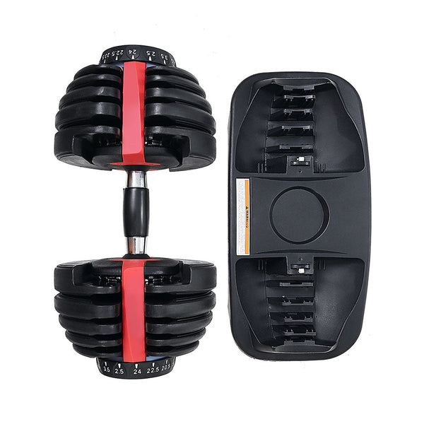 2Pcs 24Kg Dumbbell Weight Plates Home Gym Fitness Exercise Dumbbells