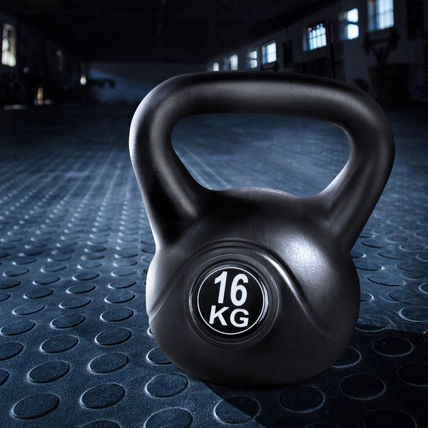 16Kg Kettlebell Bell Weight Kit Fitness Exercise Strength Training