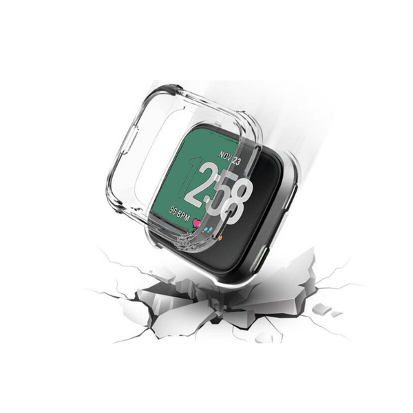 Smart Watches 2Pcs Fitbit Versa Tpu Protective Shock Resistant Case Smart Watch Cases
