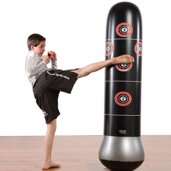 Gym Fit Out Equipment Fitness Punching Bag Tumbler Inflatable Sandbag Venting Toy