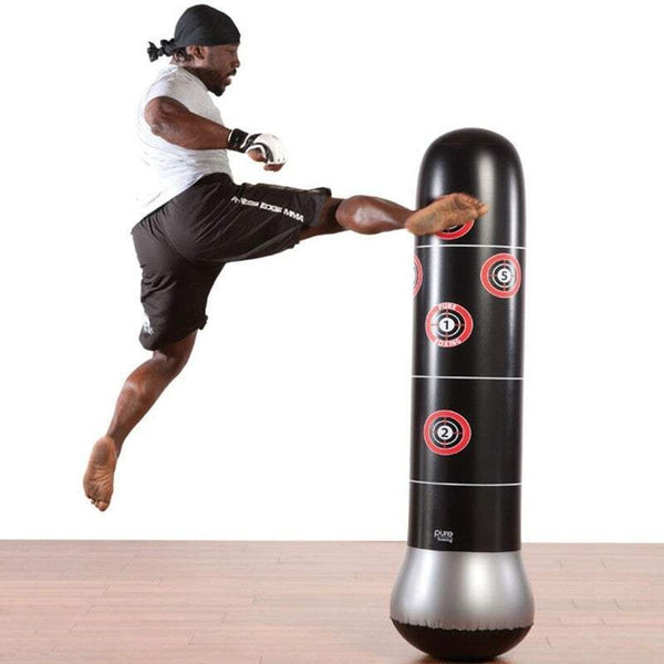 Gym Fit Out Equipment Fitness Punching Bag Tumbler Inflatable Sandbag Venting Toy