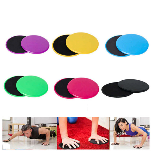 Fitness Gliders Colourful Sliding Discs For Home Exercise
