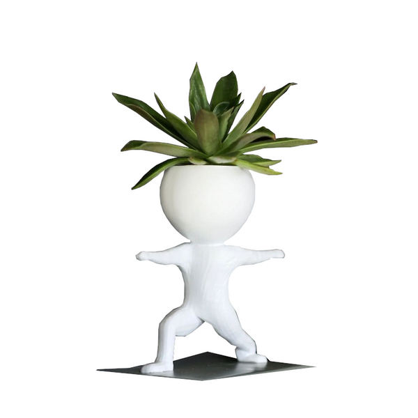 Fitness Villain Gift Resin Crafts Treadmill Flowerpot Dumbbell Plastic Sculptures & Figurines