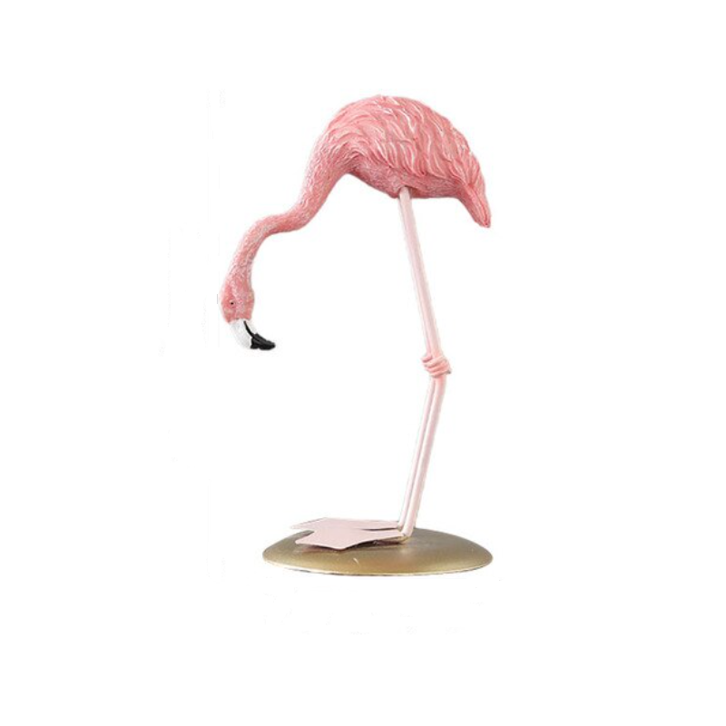 Flamingo Ornament Living Room Garden Decoration Pink Statue Figurine Sculptures & Figurines