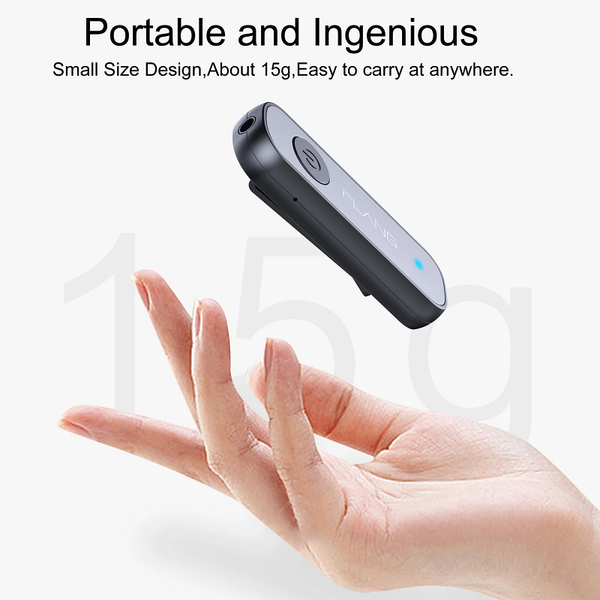 Flang Gs1 Bluetooth 5.1 Audio Wireless Receiver Hifi Adapter Microphone 3.5Mm Jack Receivers