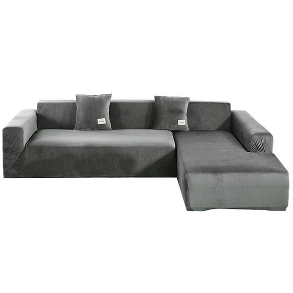 Fleece Stretch Sofa Cover Slipcovers