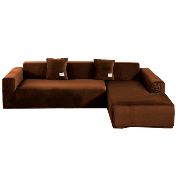 Fleece Stretch Sofa Cover Slipcovers