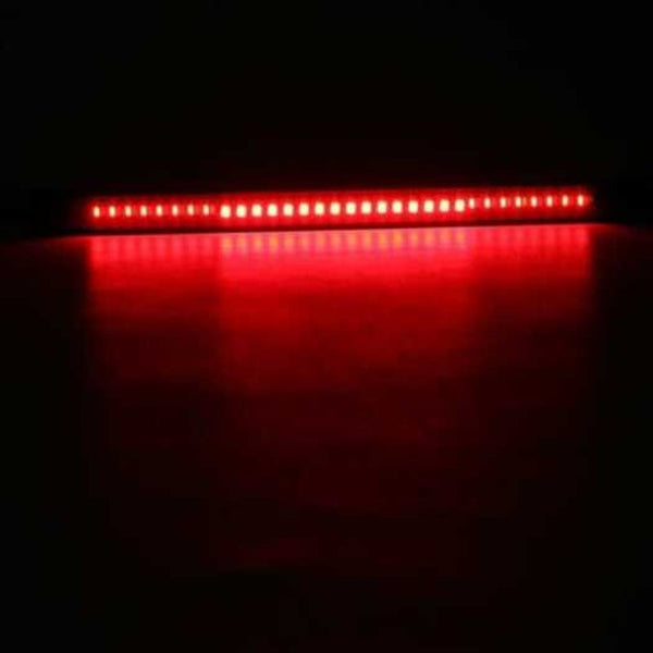 Flexible 48 Led Smd 2835 3014 Motorcycle Rear Tail Brake Stop Turn Signal Light Strip Universal Light Bulbs