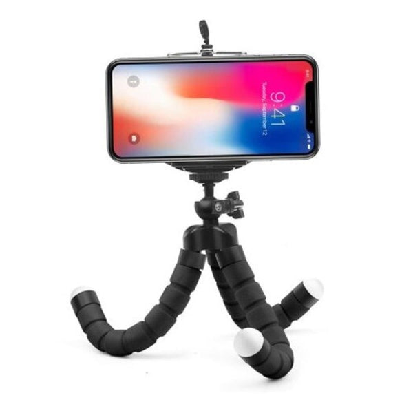 Flexible Mini Octopus Selfie Stick Tripod Smart Phone Stabilizer Bracket Holder Mount Red Selfie Sticks