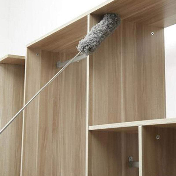 Dustpans Brooms Flexible Retractable Microfiber Duster Extendable Bendable Head Cleaning Brush Dusters