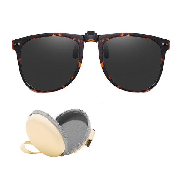 Flip Up Sunglass Clips On Polarized Glasses For Men Sunglasses