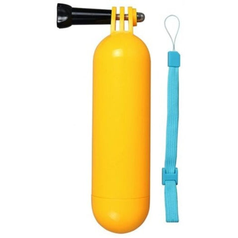 Floating Bobber With Rope Long Screw For Yi / Gopro Hero 4 3 2 1 Sj4000 Sj5000 Sj6000 Action Camera Yellow Straps & Hand Grips