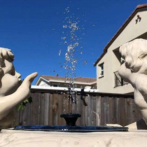 Water Features Fountains Submersible Floating Solar Pump Kit Outdoor Fountains