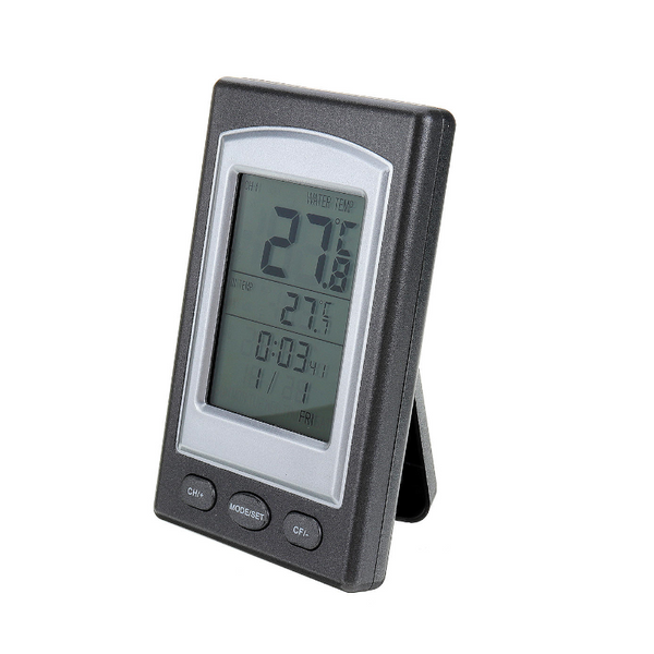 Pool Thermometers Float Solar Sensor Pool Thermometer Wireless Swimming Water Temperature Receiver