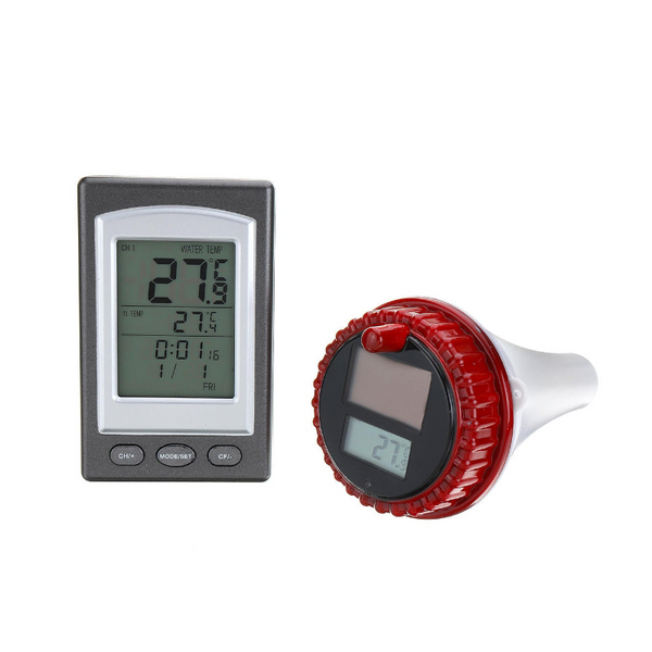 Float Solar Sensor Pool Thermometer Wireless Swimming Water Temperature Receiver Pool Thermometers