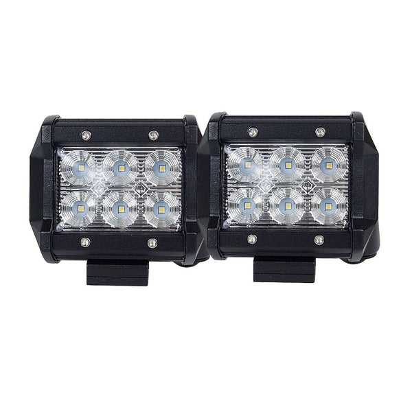 Pair 4Inch Cree Led Work Light Bar Flood Beam Offroad Driving Lamp Reverse Fog Led Car Lights