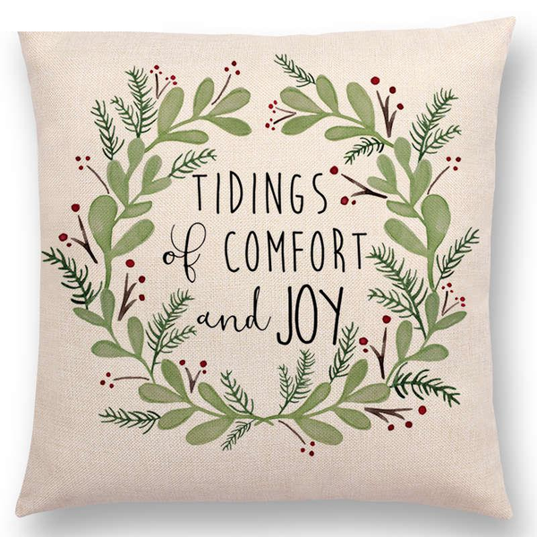 Floral Inspirational Sayings Cushion Covers Cushions & Decorative Pillows