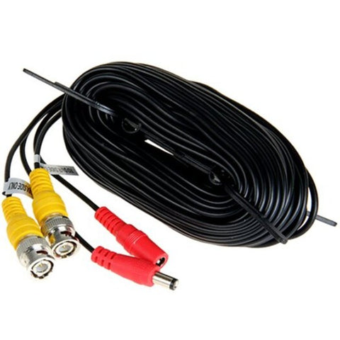 20M Cctv Security Camera Dvr Recorder Video Dc Power Bnc Cable For Surveillance System Power Cables & Connectors
