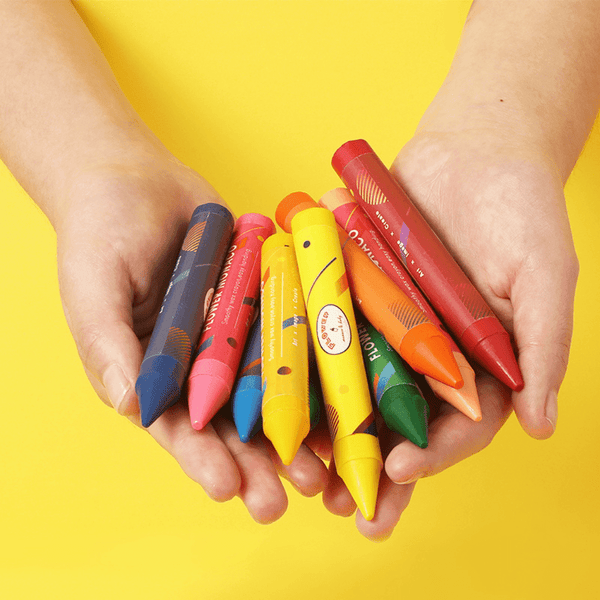 Flower Monaco Palmy 16 Colours Crayons