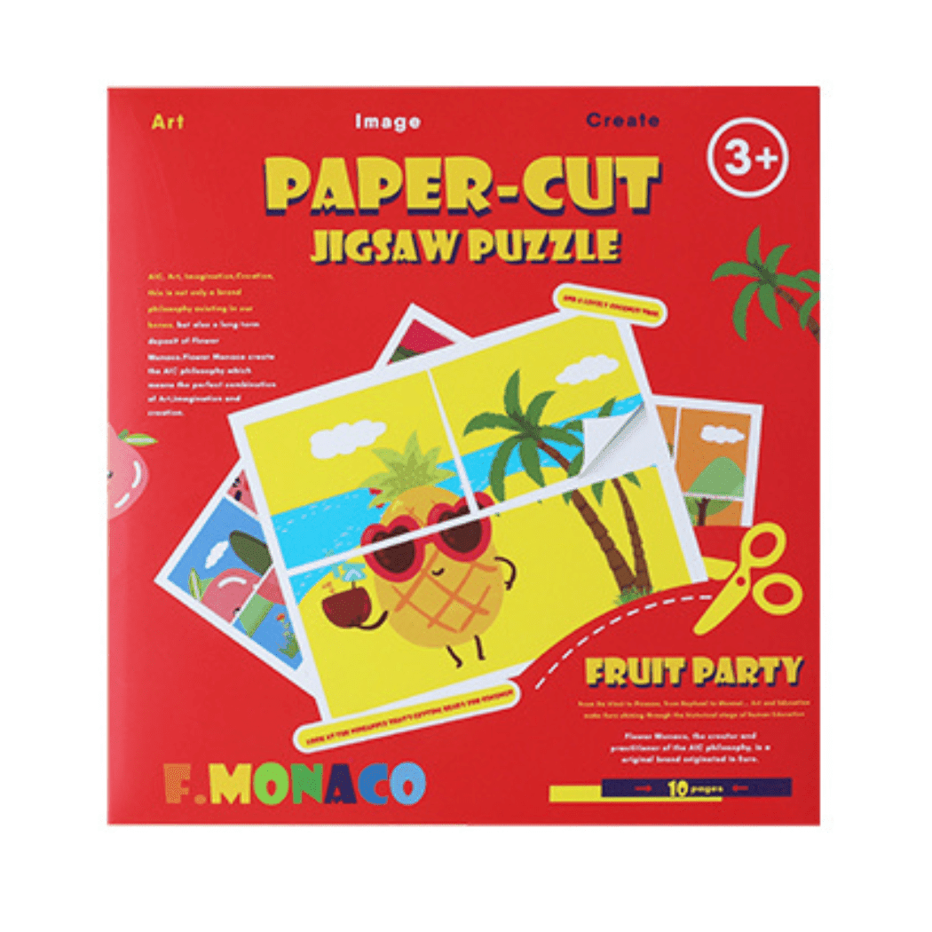 Flower Monaco Paper Cut Model Crafting Paper