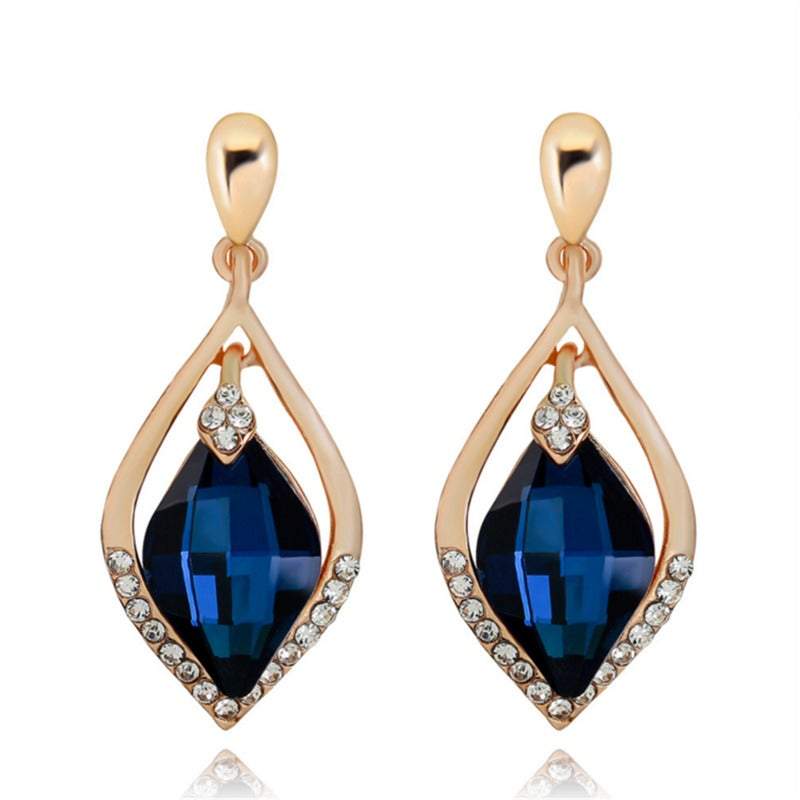 Veile Studios Flower Teardrop Wedding Dangle For Women Earrings