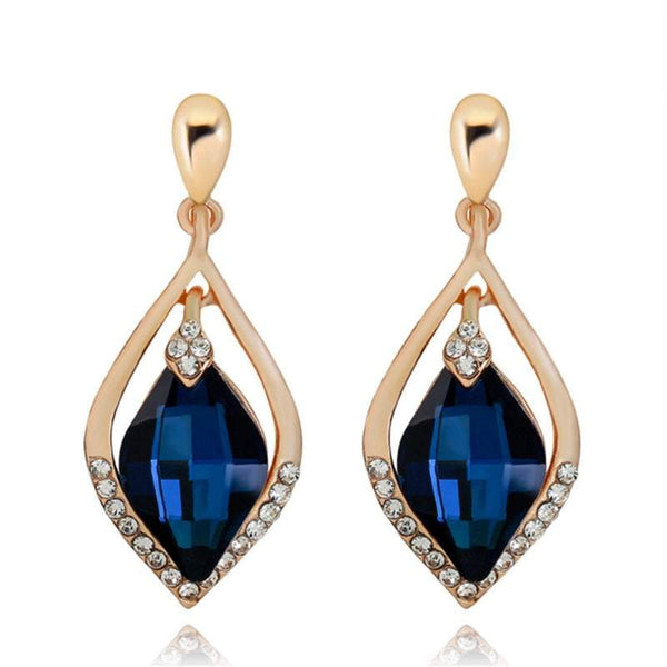 Veile Studios Flower Teardrop Wedding Dangle For Women Earrings