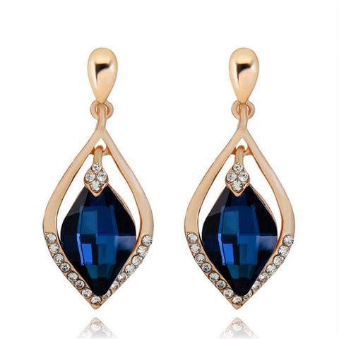 Veile Studios Flower Teardrop Wedding Dangle For Women Earrings