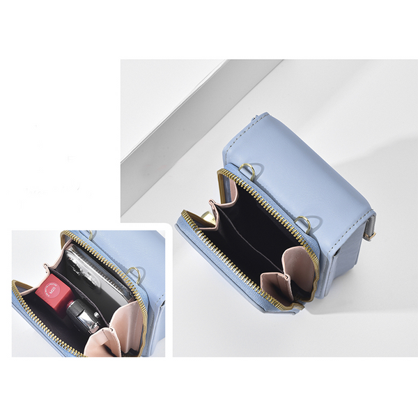 Flowers Embroidery Mobile Phone Bags For Women Ins Fashion Crossbody Shoulder Cases Covers & Skins