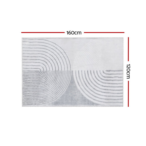 Artiss Floor 120X160cm Washable Area Mat Large Carpet Faux Fur Cyril Rugs