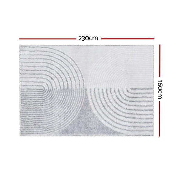 Artiss Floor 160X230cm Washable Area Mat Large Carpet Faux Fur Cyril Rugs