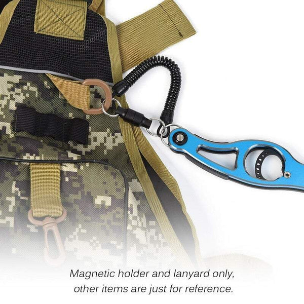 Fishing Fly Magnetic Net Release Holder Keeper Clip Landing Connector