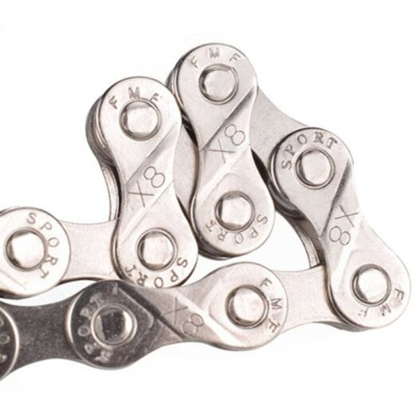 Road Bicycle Mountain Bike Chain Silver X8 Chains