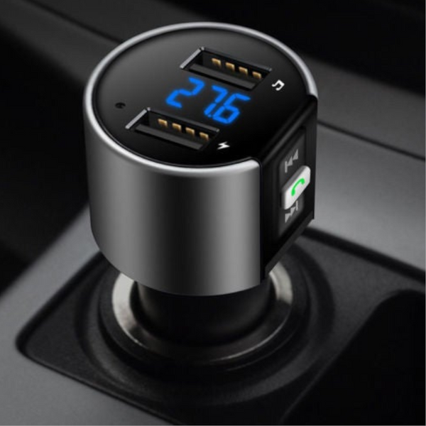 Fm Transmitter Wireless Bluetooth Car Kit Radio Mp3 Player Usb Charger Music Lcd