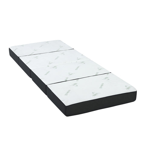 Giselle Bedding Portable Mattress Folding Foldable Foam Floor Tri 180Cm