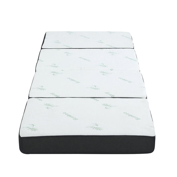 Giselle Mattress Folding Foldable Foam Floor Tri 180Cm Sleeping Mats